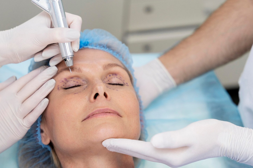 laser CO₂blefaroplastia