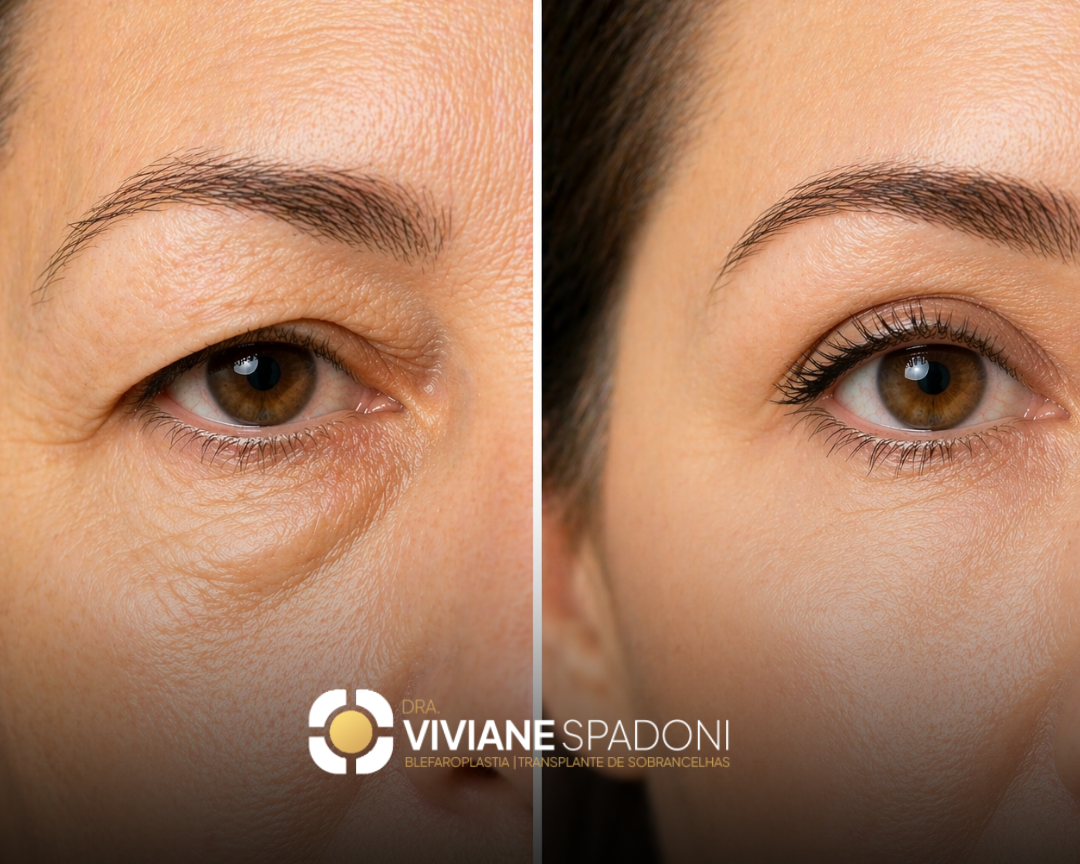 Excesso de pele nas pálpebras